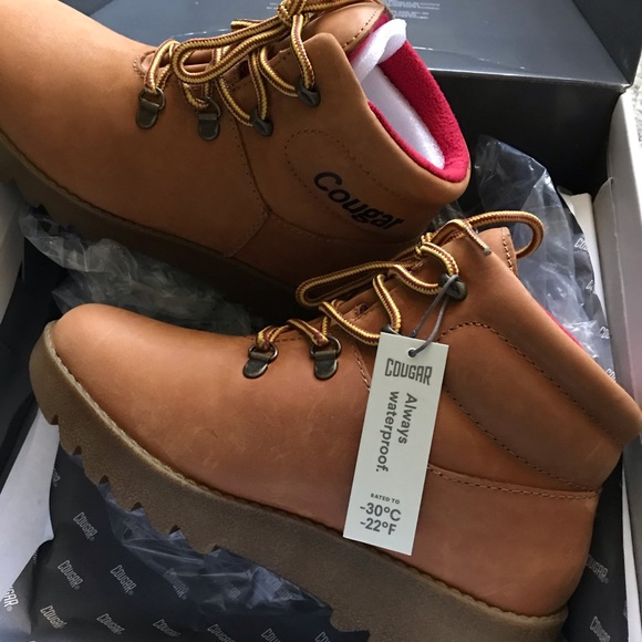 Paige Iceland Leather Waterproof Boots COUGAR - Picture 3 of 6